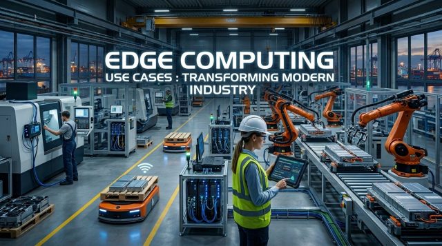 Edge Computing Use Cases : Transforming Modern Industry