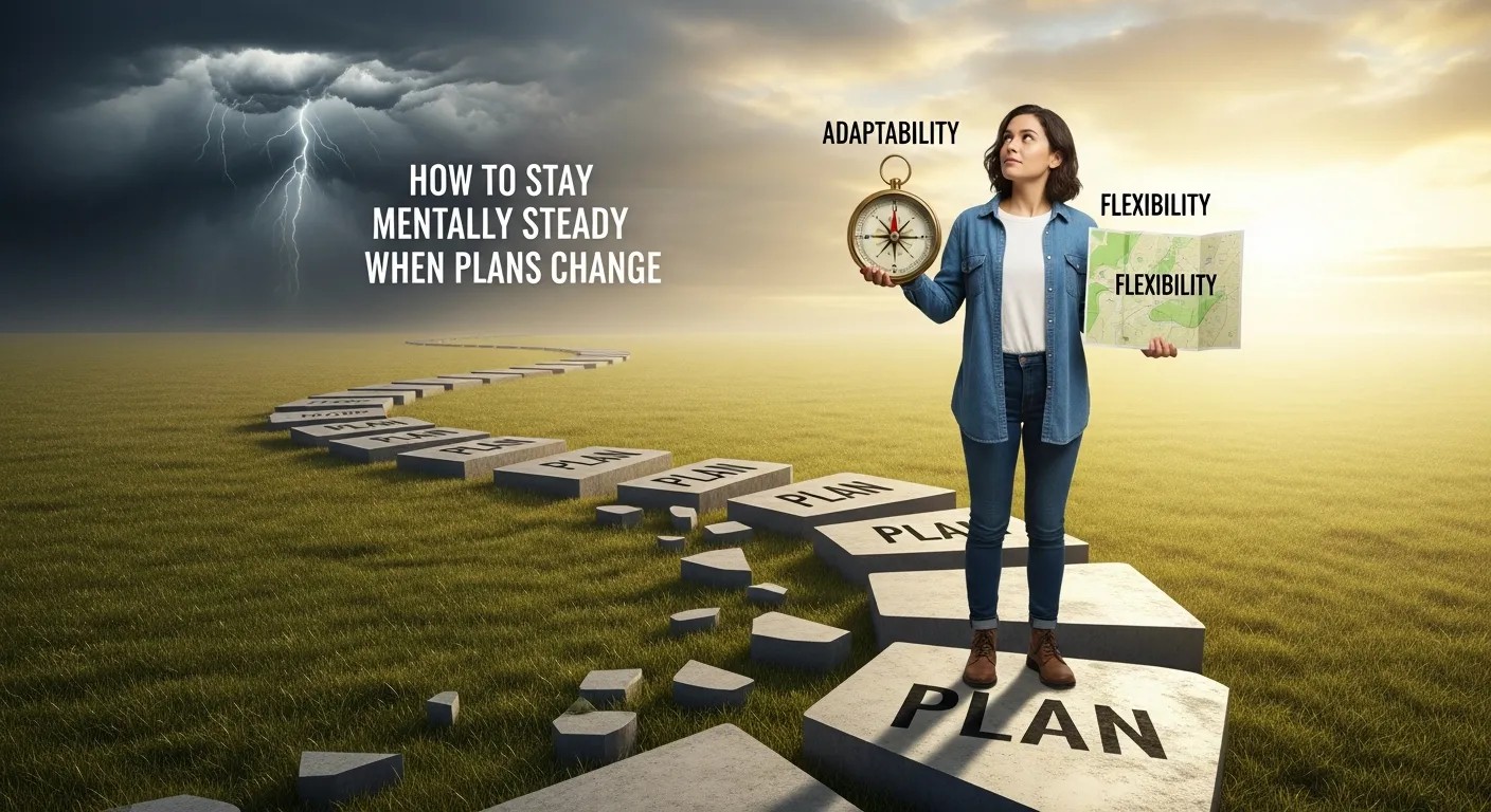 How to Stay Mentally Steady When Plans Change