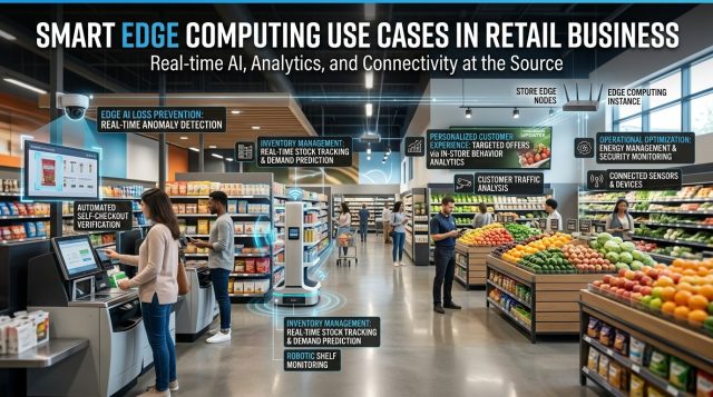 Smart Edge Computing Use Cases in Retail Business