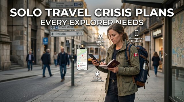 Solo Travel Crisis Plans Every Explorer Needs