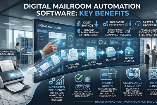 Benefits of Digital Mailroom Automation Software Benefits of Digital Mailroom Automation Software