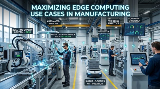 Maximizing Edge Computing Use Cases Manufacturing