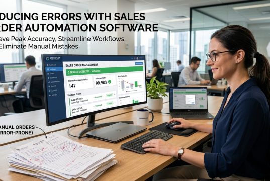 Reducing Errors with Sales Order Automation Software Reducing Errors with Sales Order Automation Software